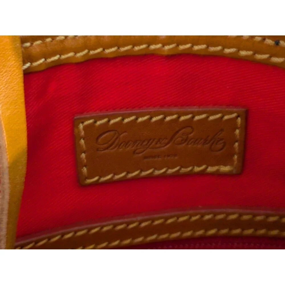 Dooney & Bourke Blue Signature 1975 Crossbody Bag Purse Small Logo Monogram